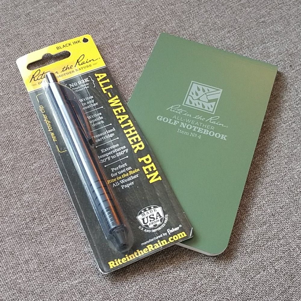 Rite in the Rain Golf Notebook and Pen Set